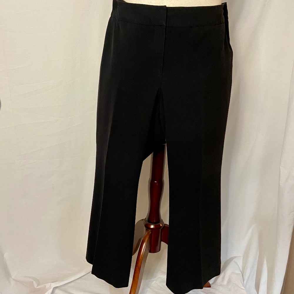 Semantics Black Slacks Plus Size 16 WP